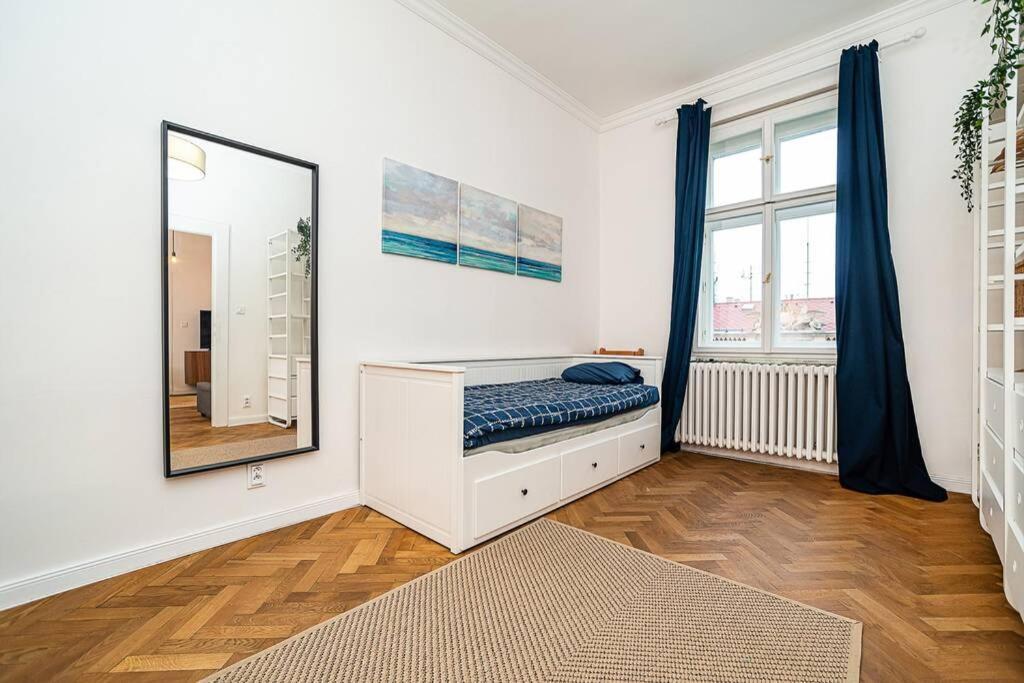 Apartmán Elegant, Modern, 2-Bed Flat By Museum Of Praha Exteriér fotografie