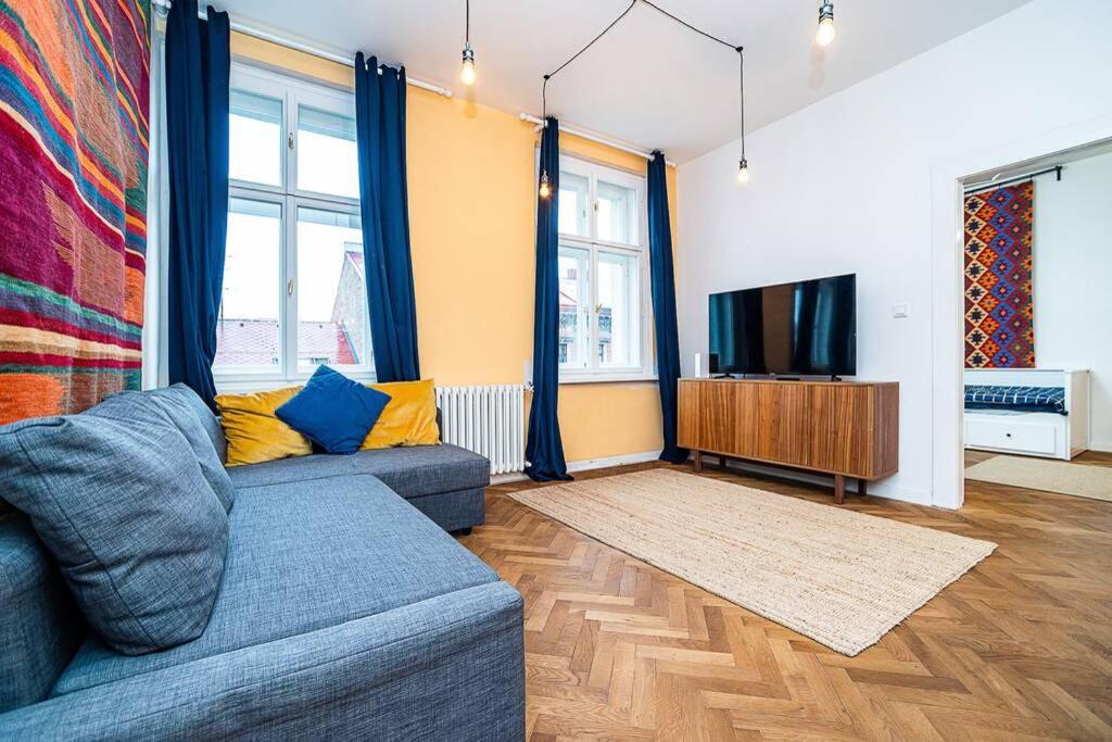 Apartmán Elegant, Modern, 2-Bed Flat By Museum Of Praha Exteriér fotografie